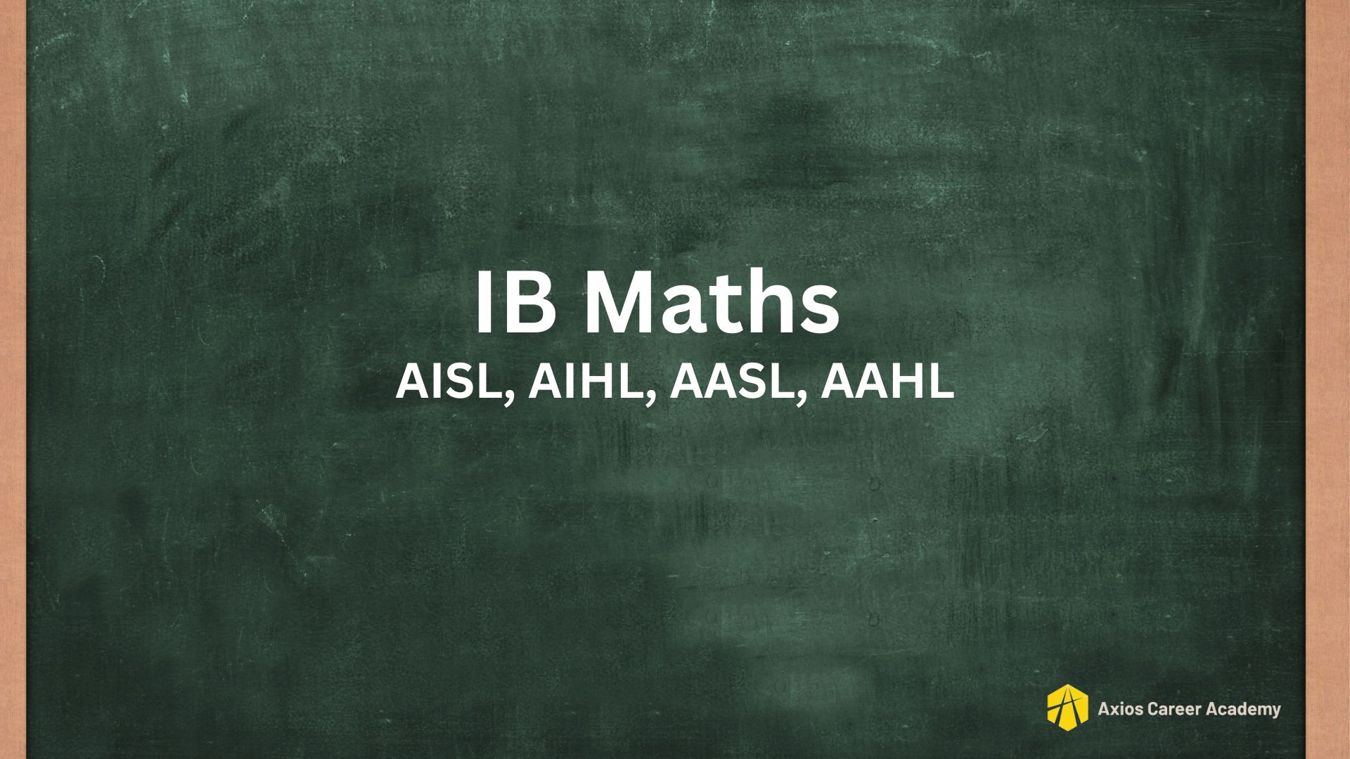 What is IB Math AISL, AIHL, AASL, AAHL?